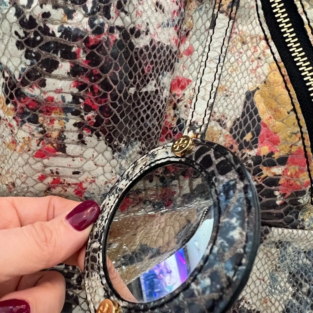 Tory Burch Snakeskin Shoulder Bag